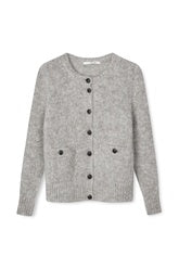 Sibin Linnebjerg Chicago Cardigan in Sweat Grey
