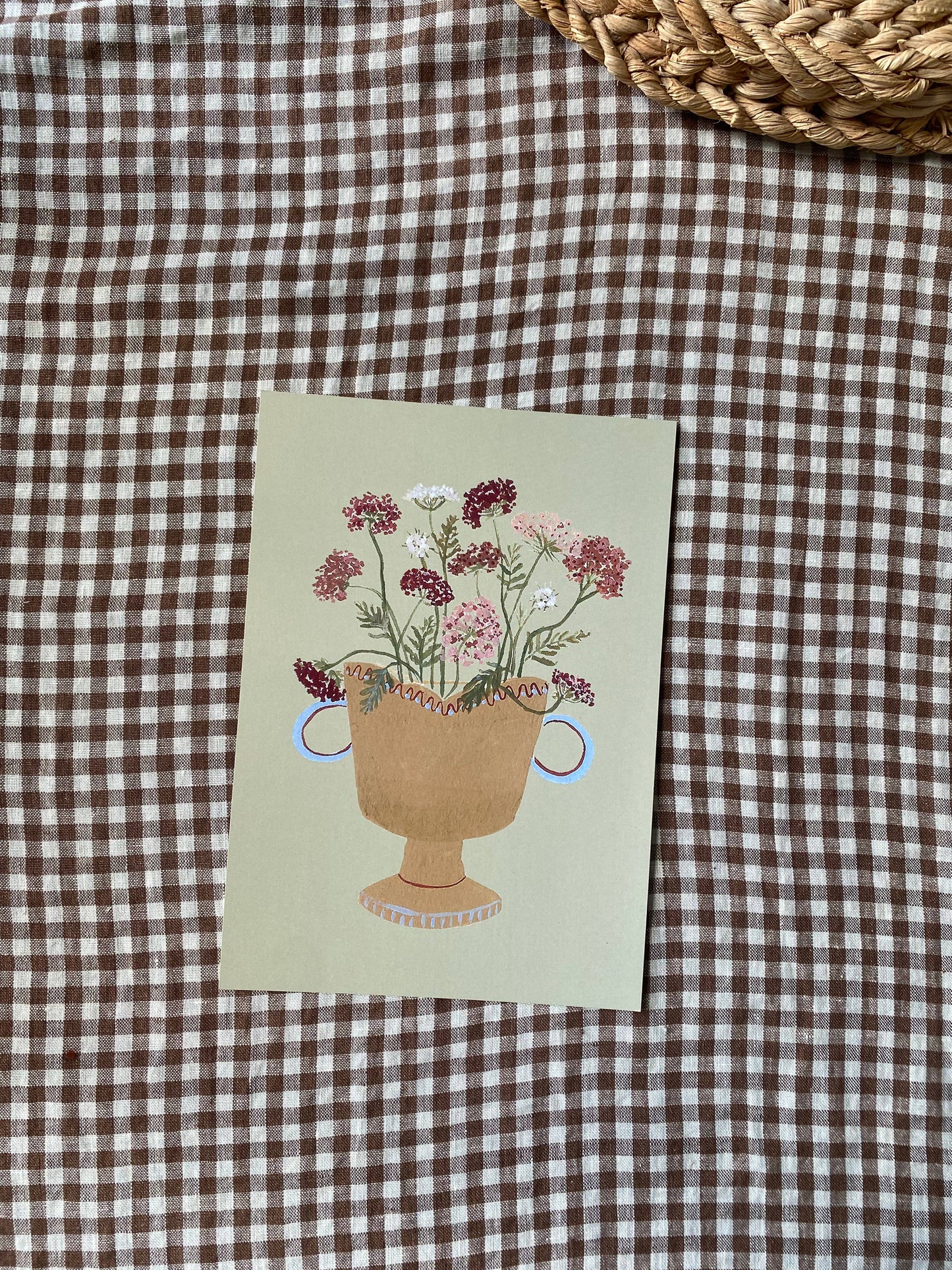 Harriet Watson - A5 print- Queen Anne's Lace