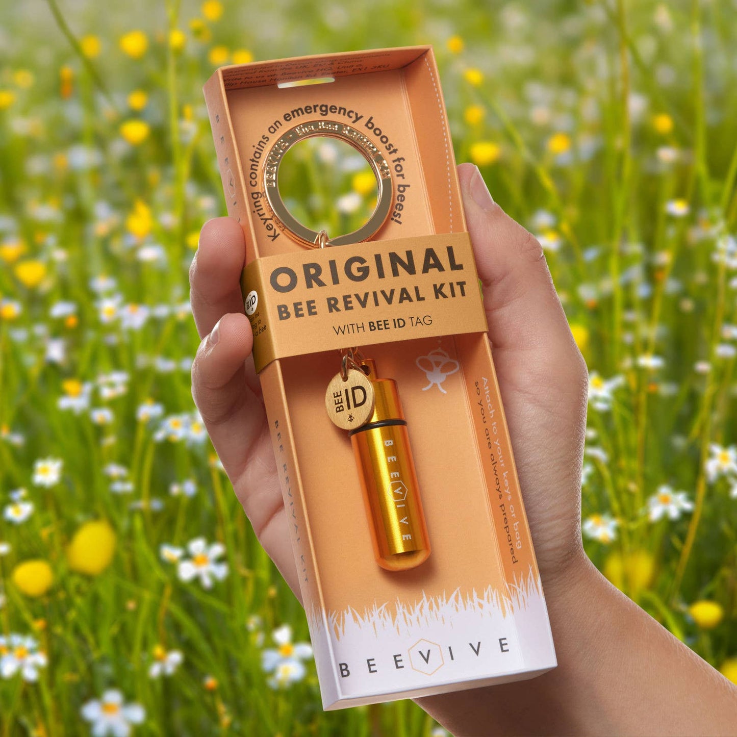 Beevive Ltd - The Original Bee Revival Kit with Bee ID Tag 🐝: Black