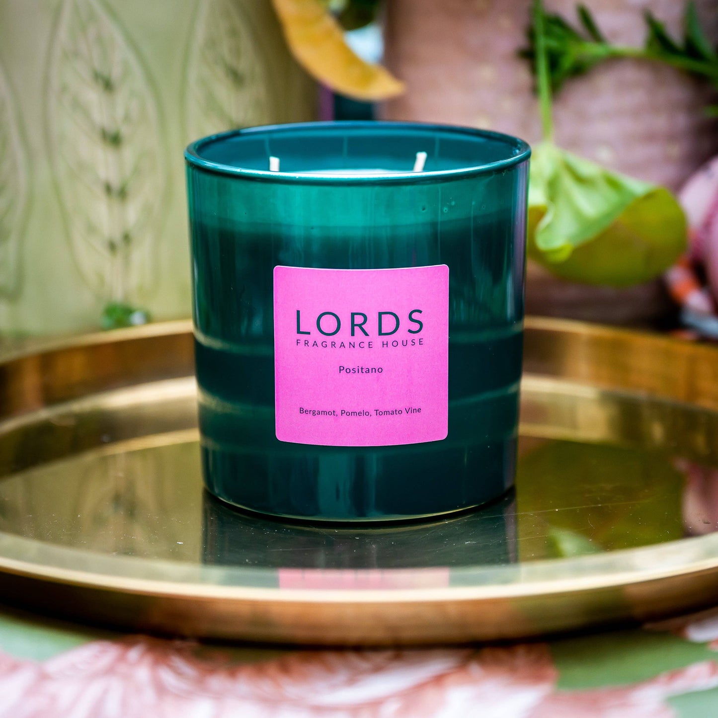 LORDS Fragrance House - 3 Wick Candles - Positano