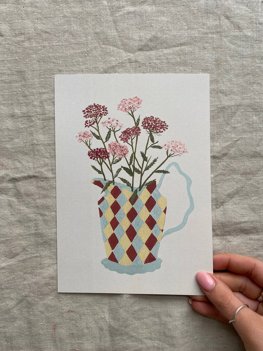 Harriet Watson - A5 print- Yarrow