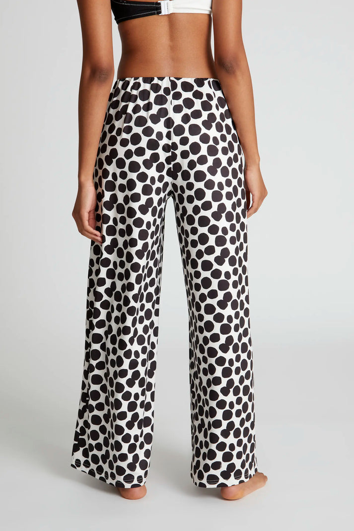 Compania Fantastica Terrazzo Print Straight Trousers