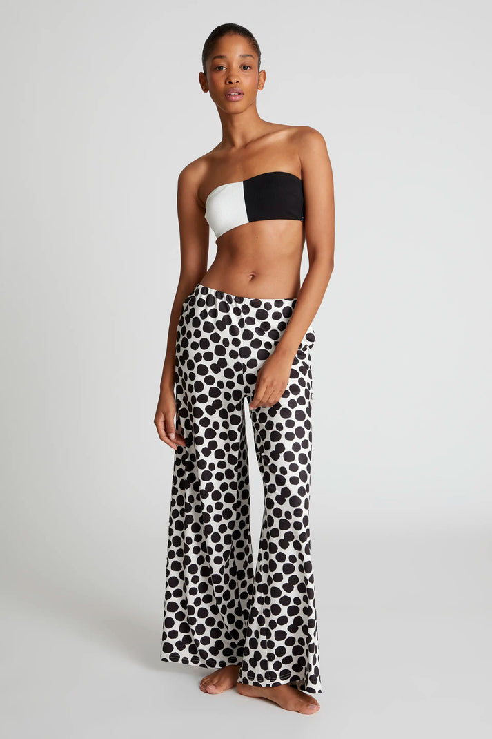 Compania Fantastica Terrazzo Print Straight Trousers