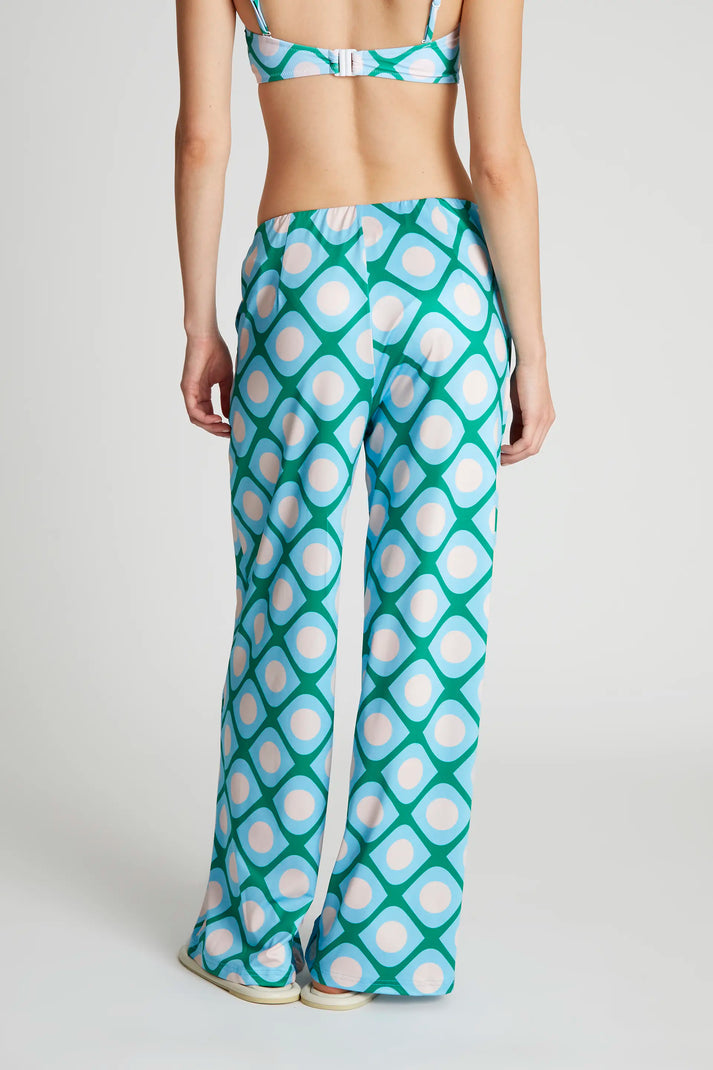 Compania Fantastica Poniente Printed Straight Trousers