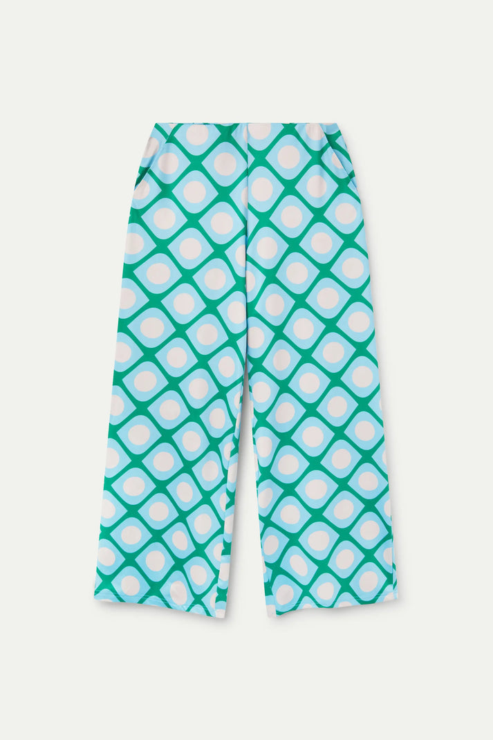 Compania Fantastica Poniente Printed Straight Trousers