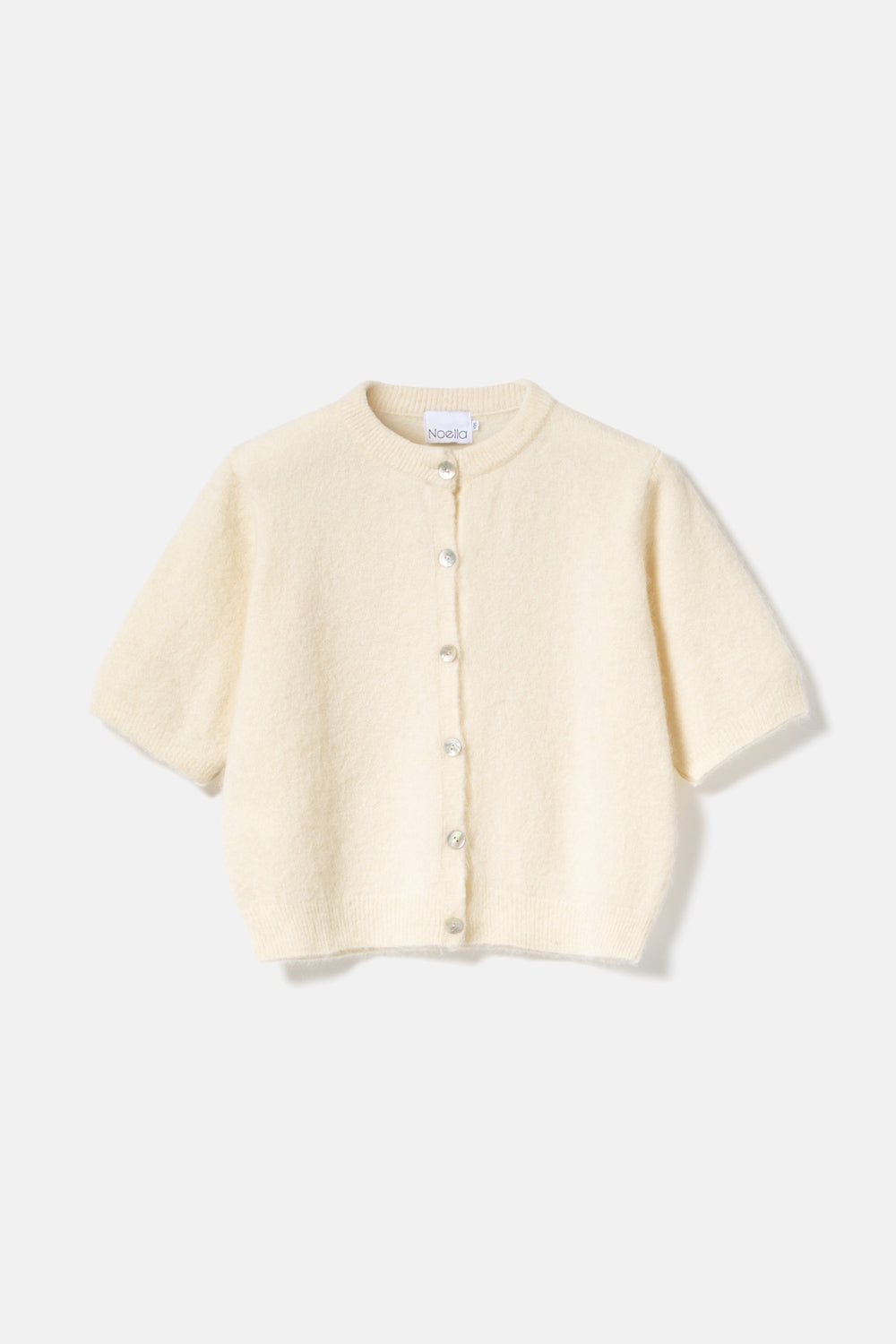 Noella Kae SS Knit Cardigan in Oyster