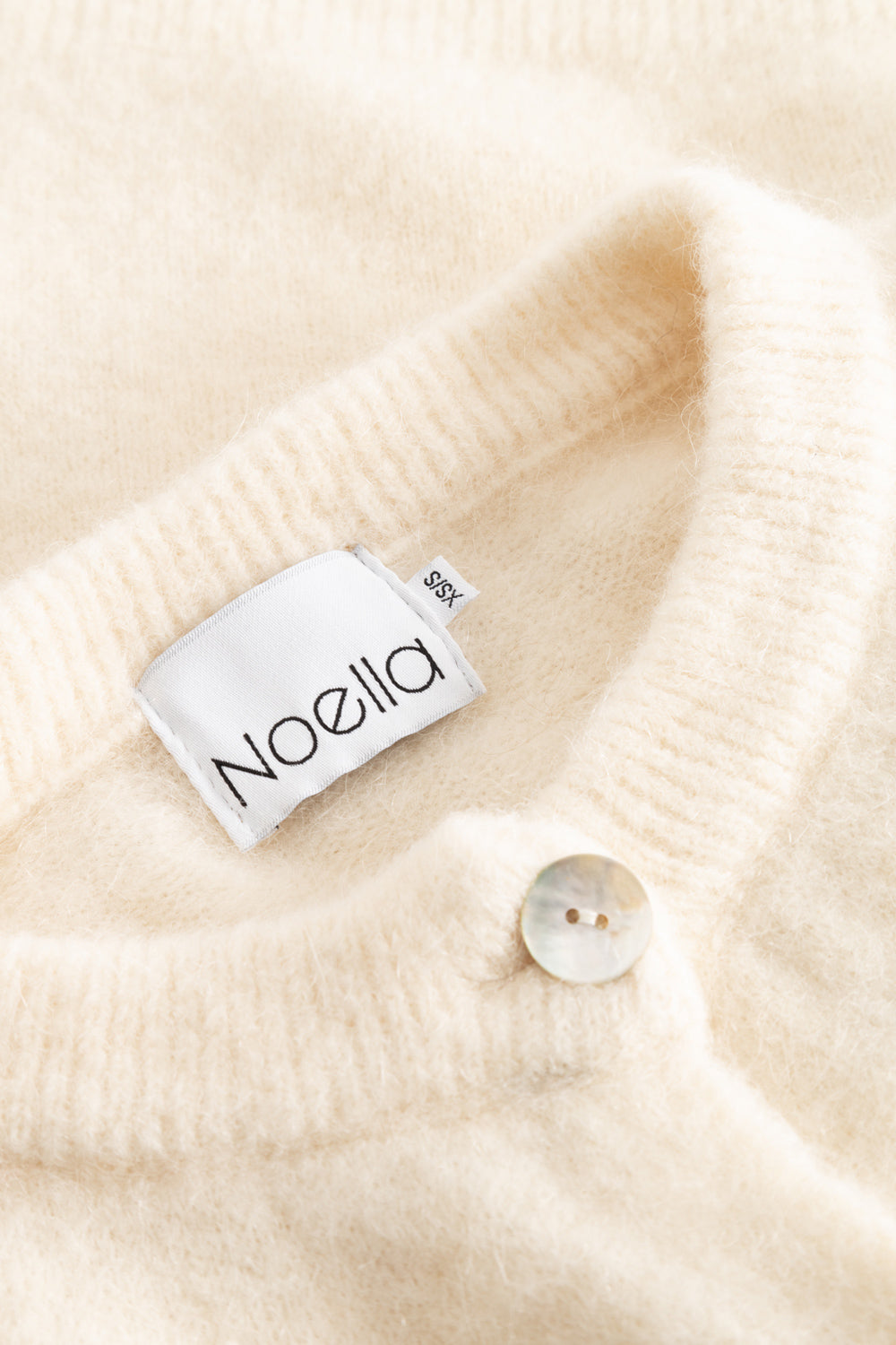 Noella Kae SS Knit Cardigan in Oyster
