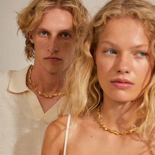 Pilgrim RAELYNN recycled necklace gold-plated