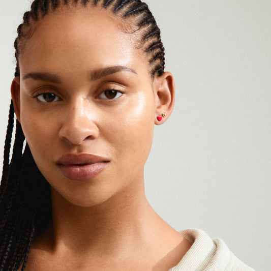 Pilgrim MAEVE earrings 2-in-1 set, gold-plated