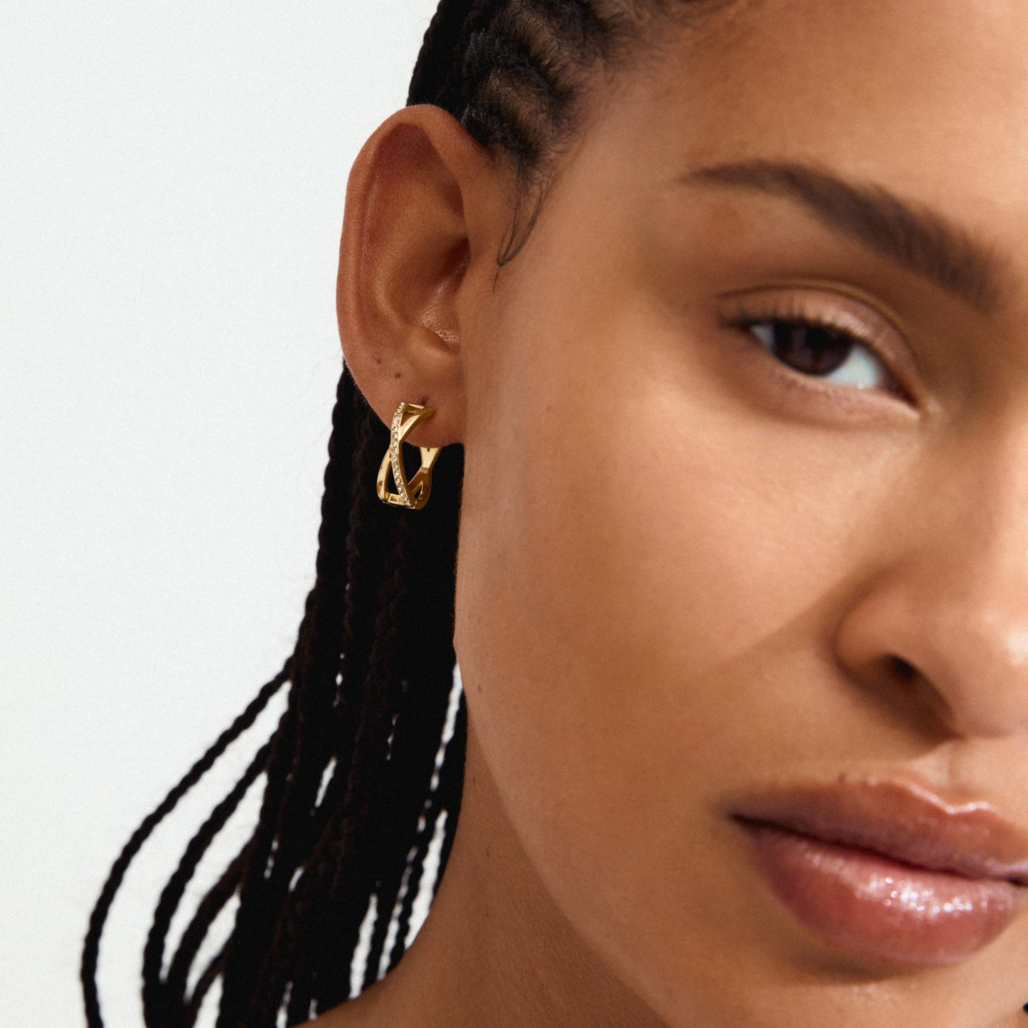 Pilgrim KIRA earrings gold-plated