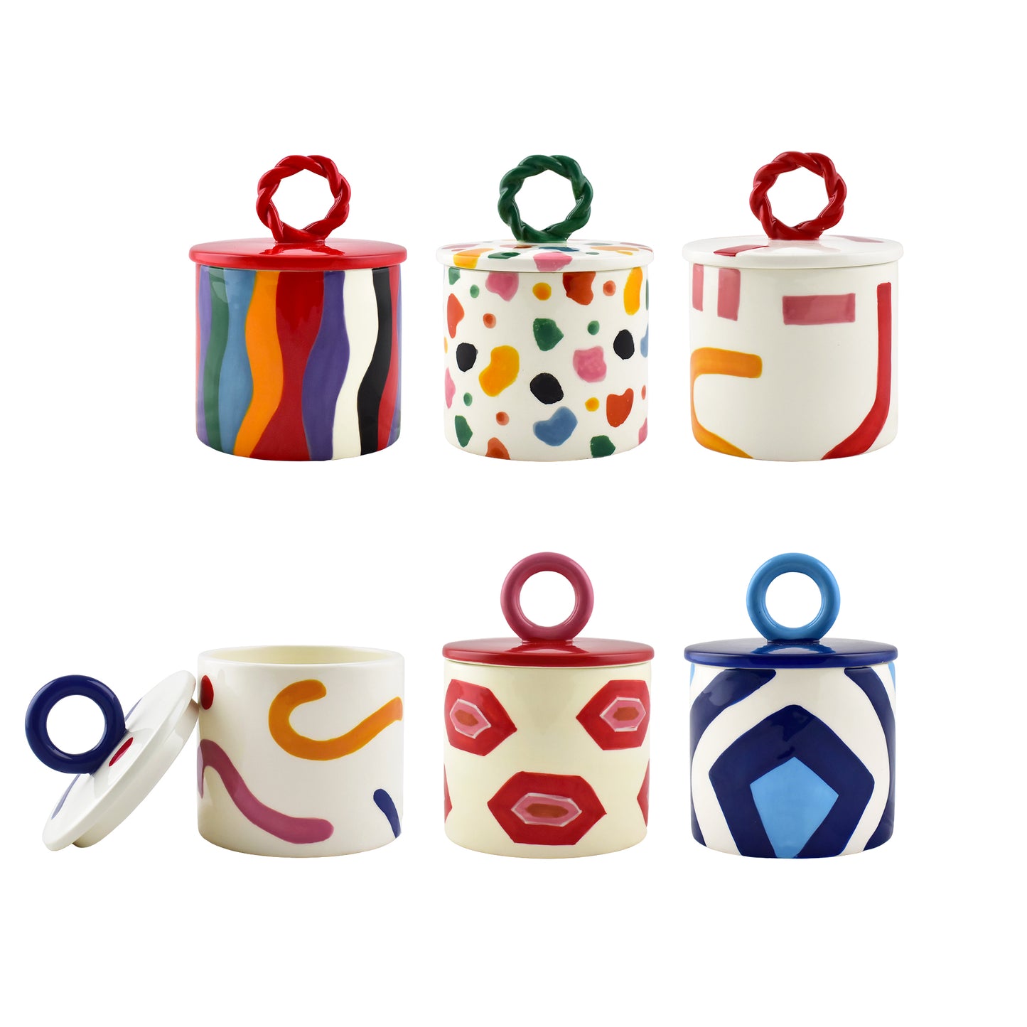 Que Rico storage Jar - MONICA & VERONICA