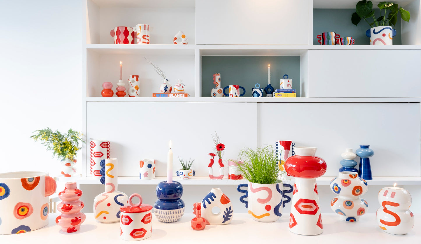 Que Rico storage Jar - MONICA & VERONICA