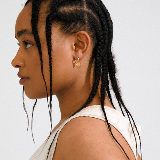 Pilgrim LUIS Earrings Gold-Plated