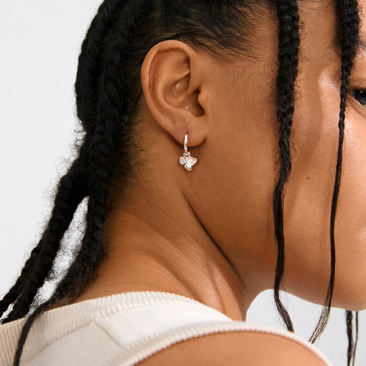 Pilgrim LUIS Earrings Silver-Plated