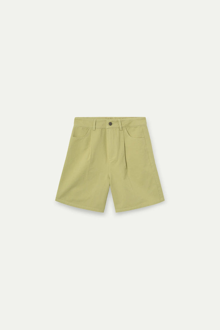 Compania Fantastica High Waisted Green Shorts
