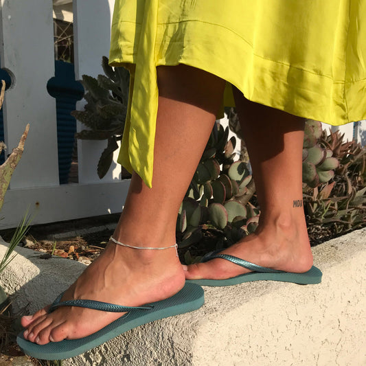 Pilgrim PALLAS anklet silver-plated