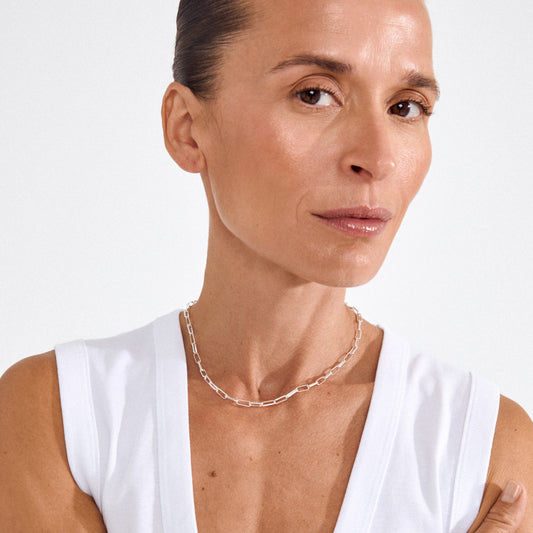 Pilgrim RONJA recycled necklace silver-plated