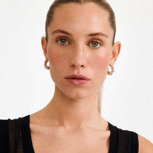 Pilgrim JENNINGS hoop earrings silver-plated