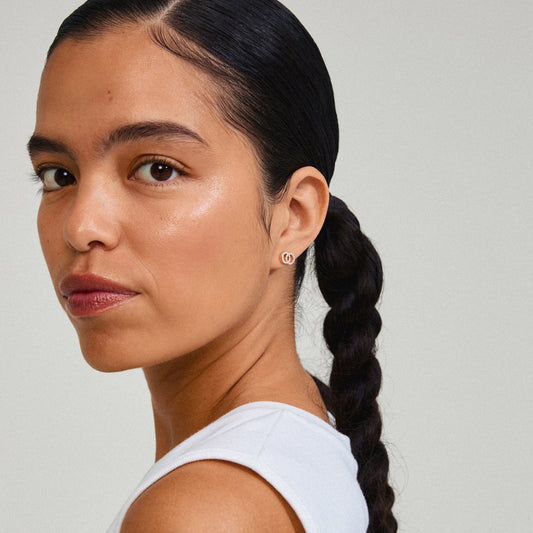 Pilgrim JOLINA recycled earrings gold-plated