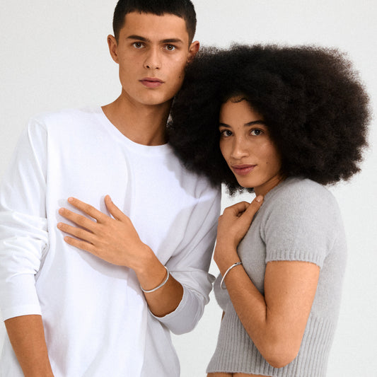 Pilgrim ALAIA bangle silver-plated