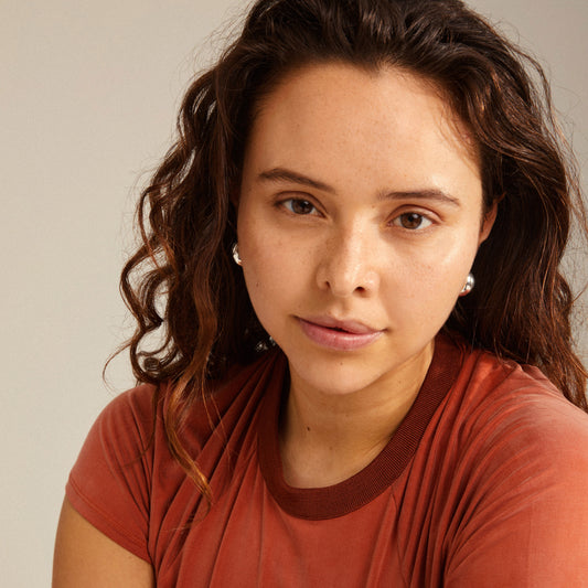 Pilgrim IOANNA chunky hoops silver-plated