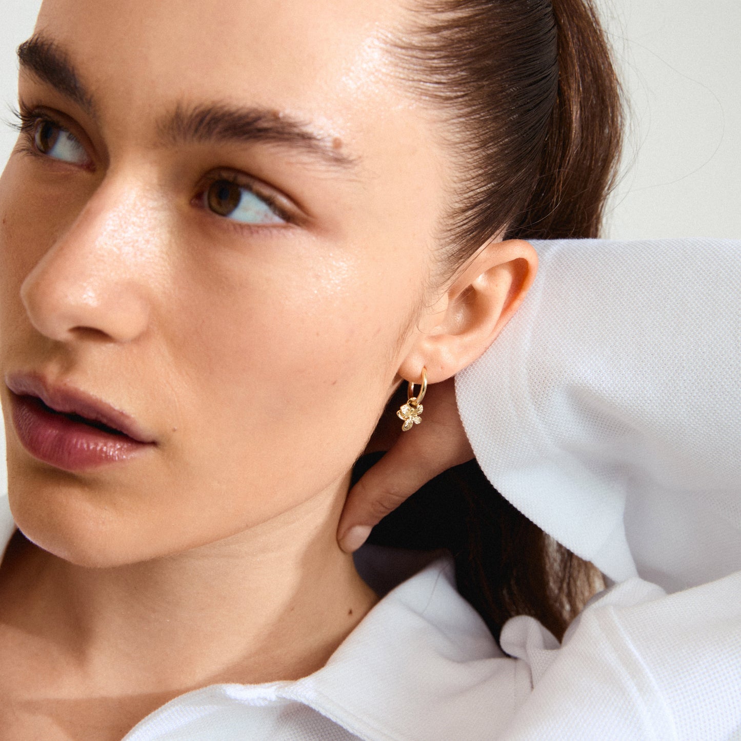 Pilgrim CHARMAINE hoop earrings gold-plated