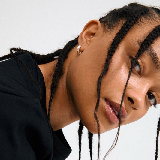 Pilgrim NEVAEH hoops silver-plated