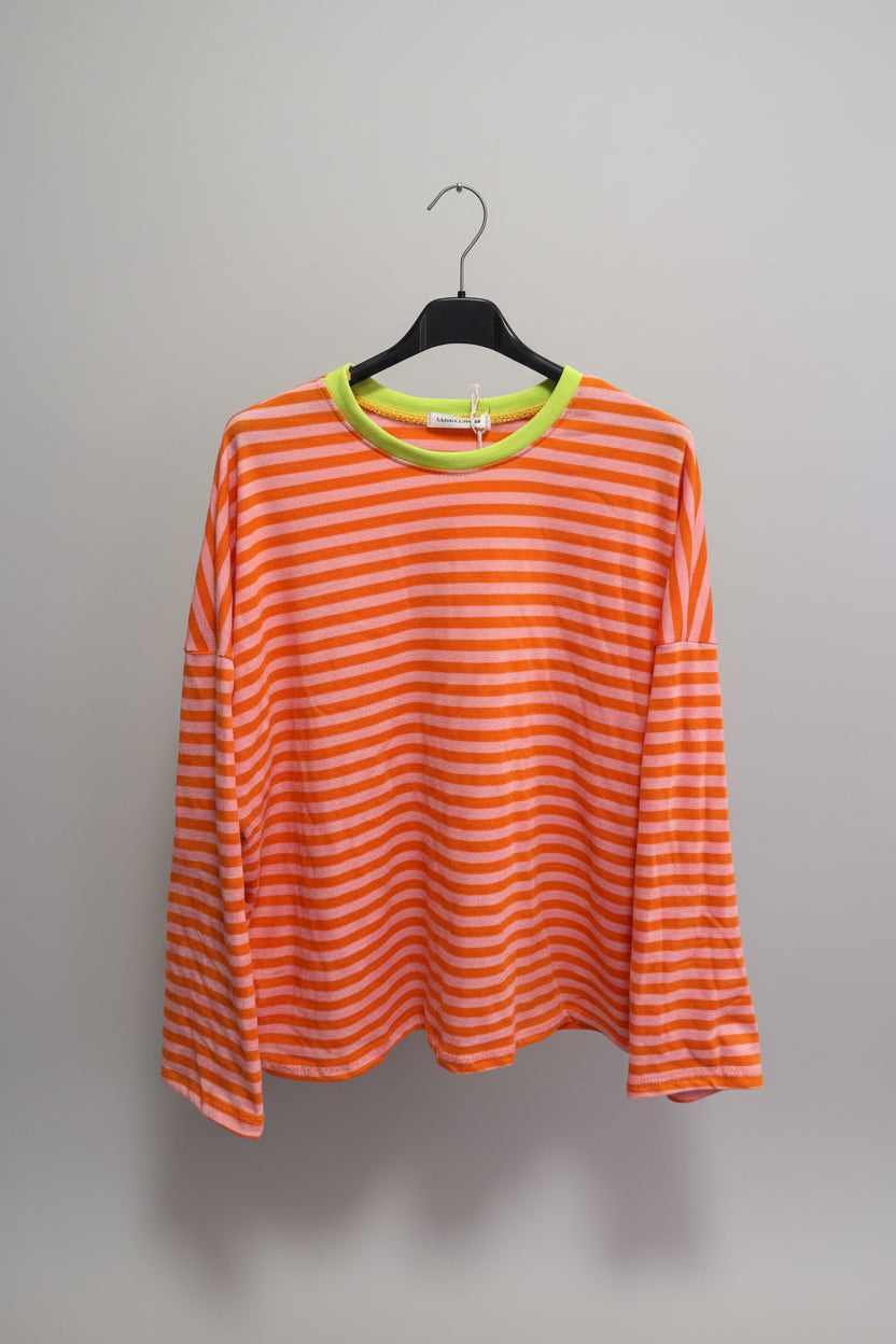 Copenhagen Striped Top - Wide Sleeve