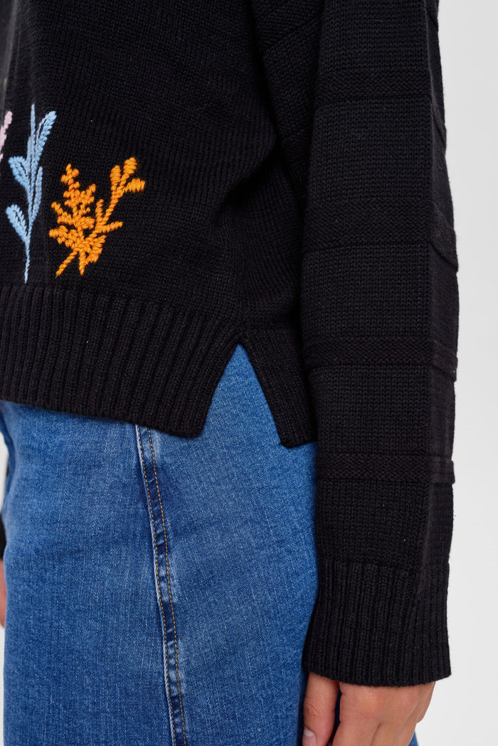 Numph NUANNIE PULLOVER in Cavier