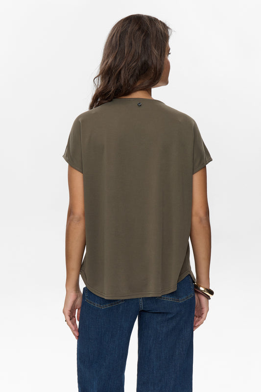 Numph Tilia Blouse in Grape Leaf