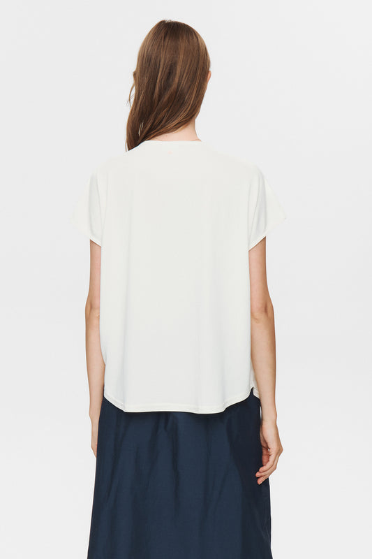 Numph Tilia Blouse in Pristine