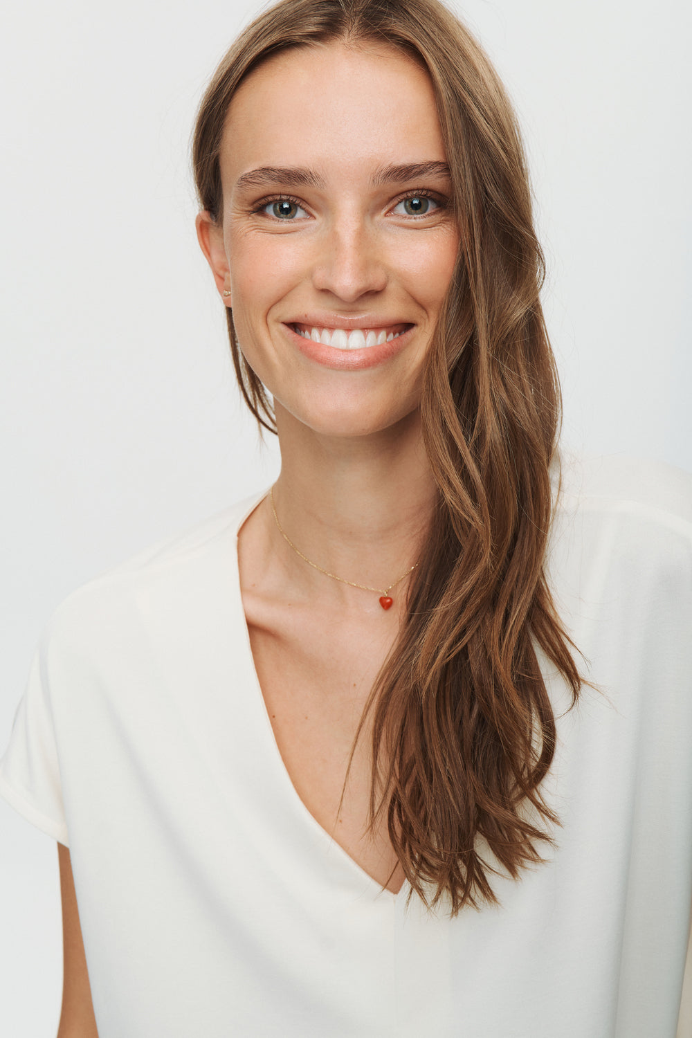 Numph Tilia Blouse in Pristine