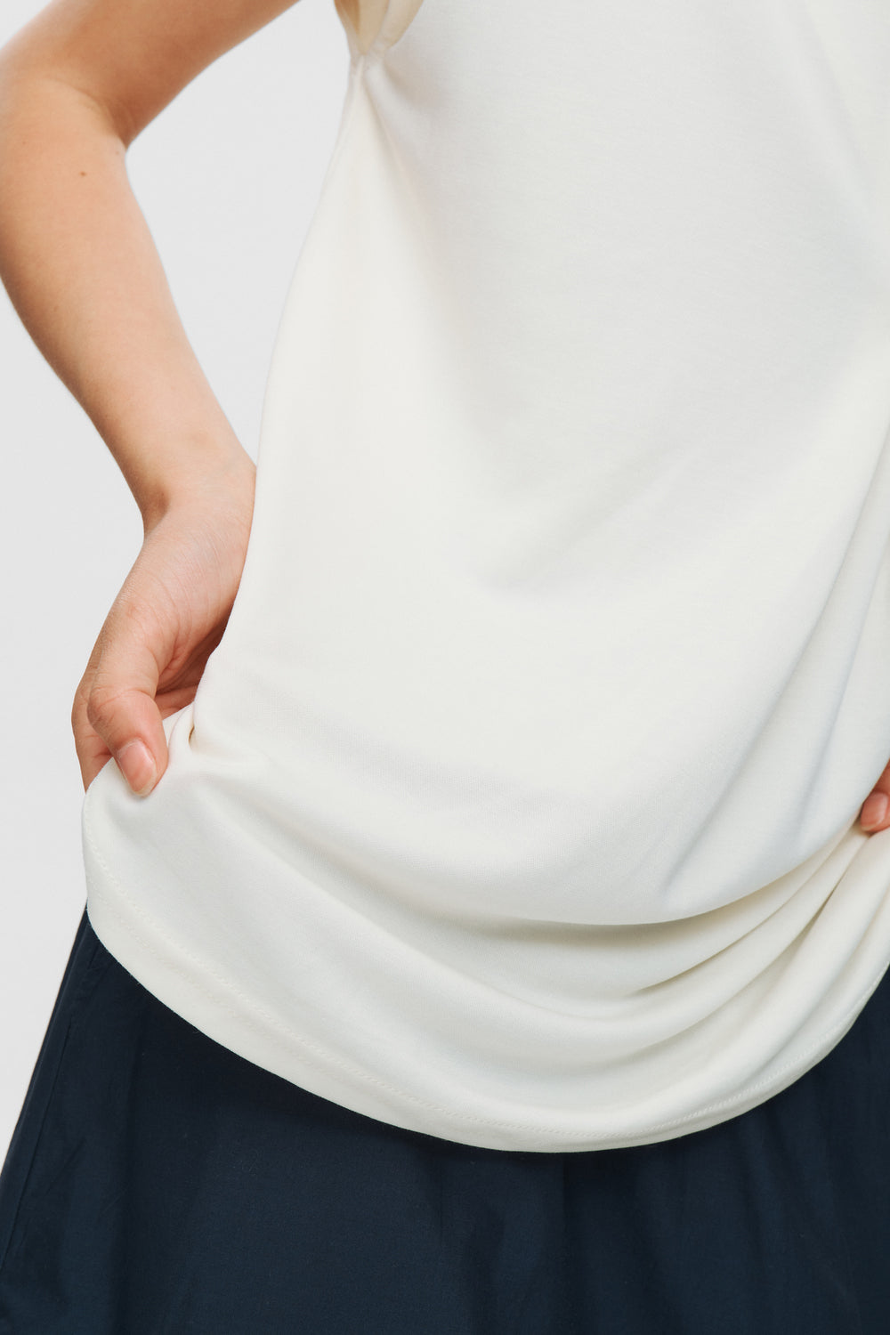 Numph Tilia Blouse in Pristine