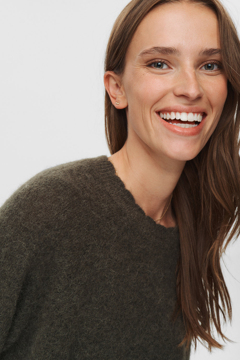 Numph Nurietta Selma Pullover in Grape Leaf
