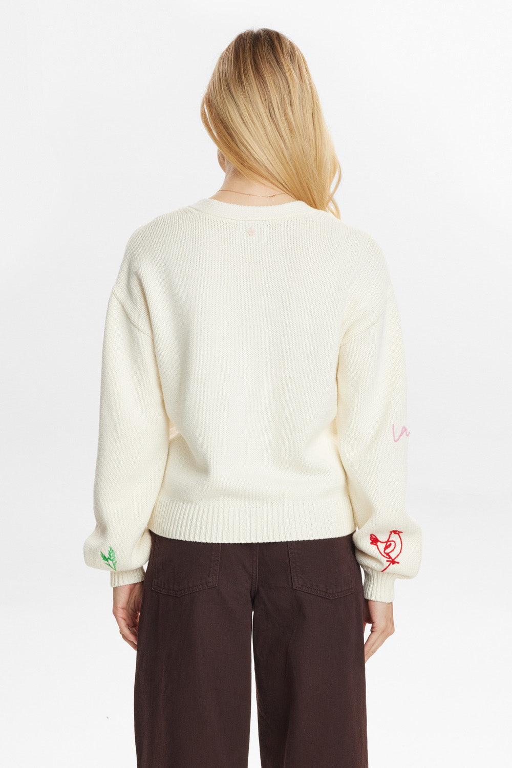 Numph Wally Cardigan in Pristine