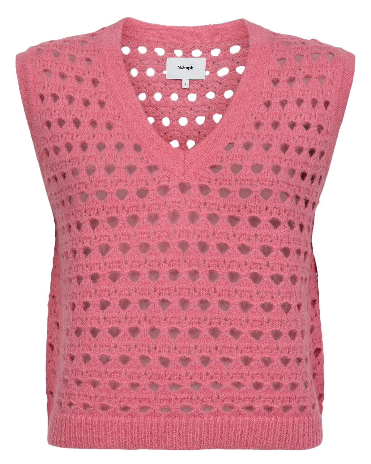 Numph Laya Vest in Pink Lemonade