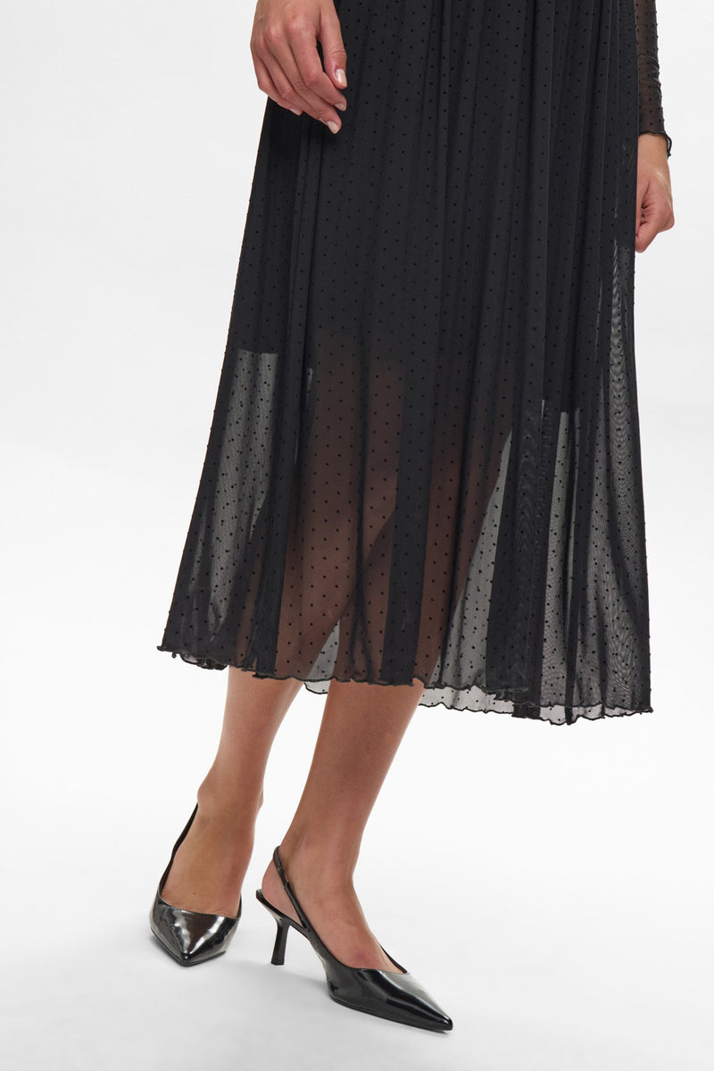 Numph Jinnie Dress in Caviar