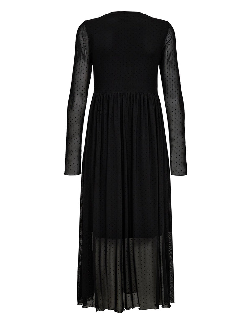 Numph Jinnie Dress in Caviar
