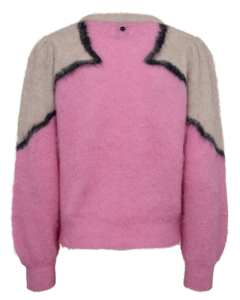 Numph Marna Suri Pullover in Lilac Sachet