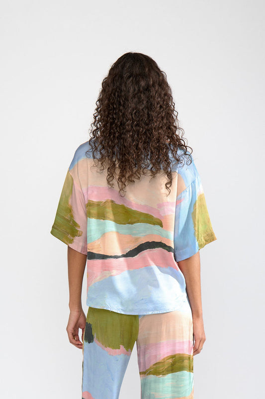 Numph Meadow Shirt in Peony