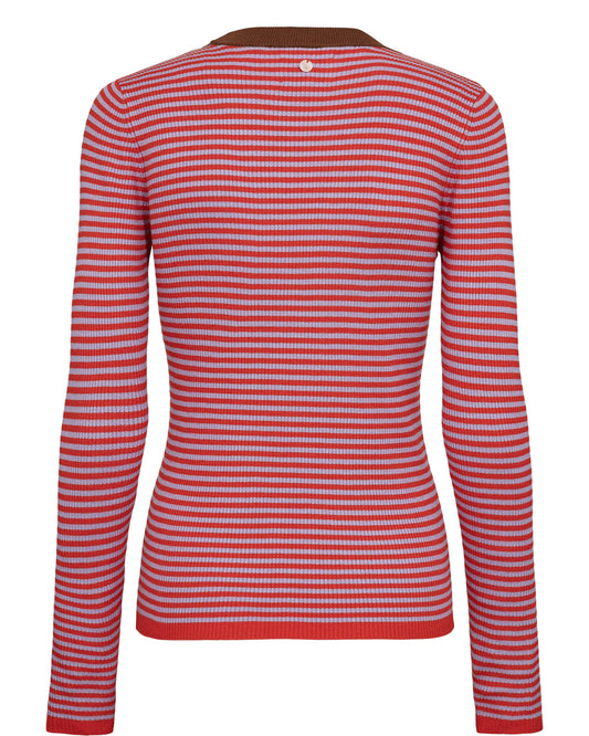 Numph Filina Pullover in Purple Rose