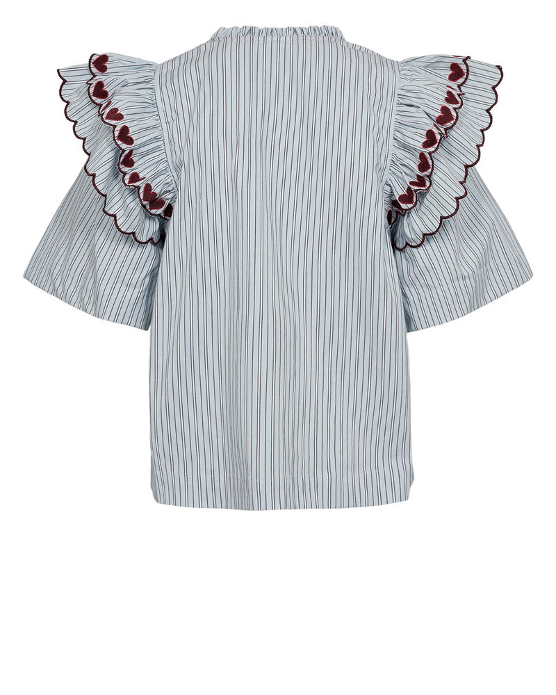 Numph Ditty Blouse in Floaty Blue