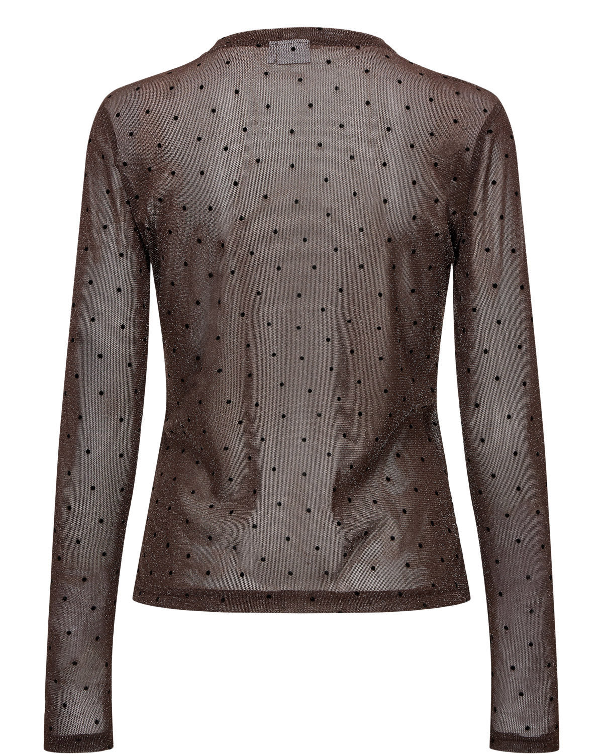 Numph Shanta Long Sleeved Top in Pinecone