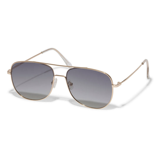 Pilgrim DALLAS pilot style sunglasses grey/gold