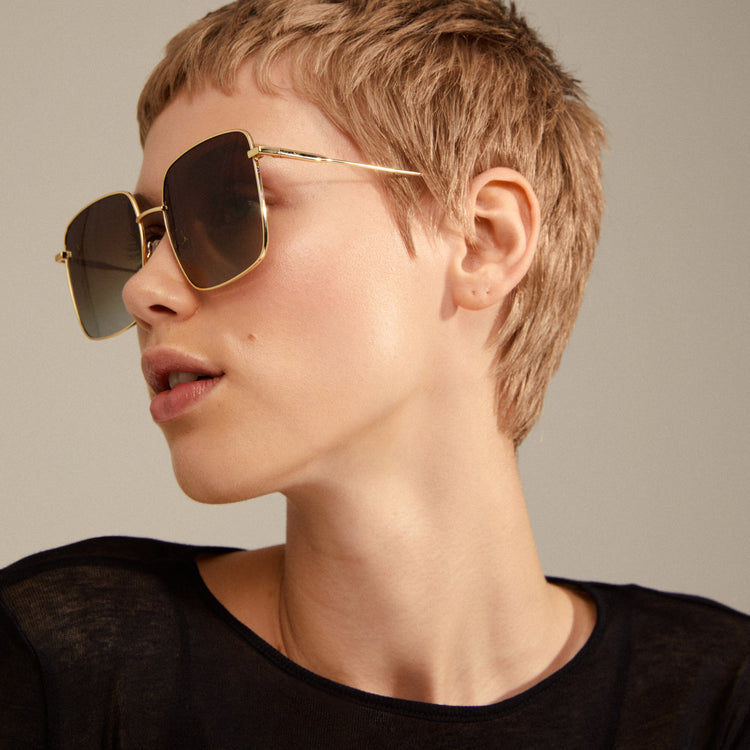 Pilgrim JONAN sunglasses brown/gold