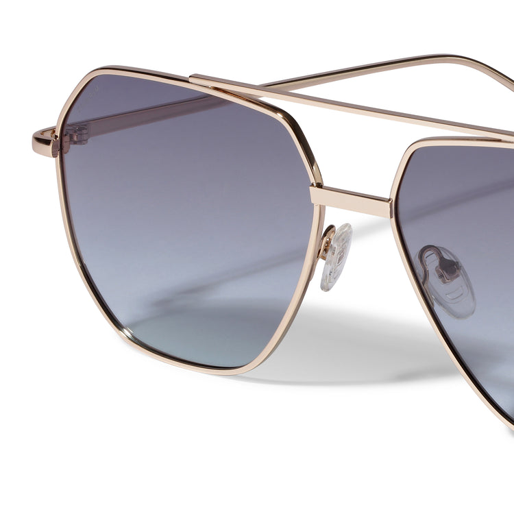 Pilgrim ANA sunglasses grey/gold