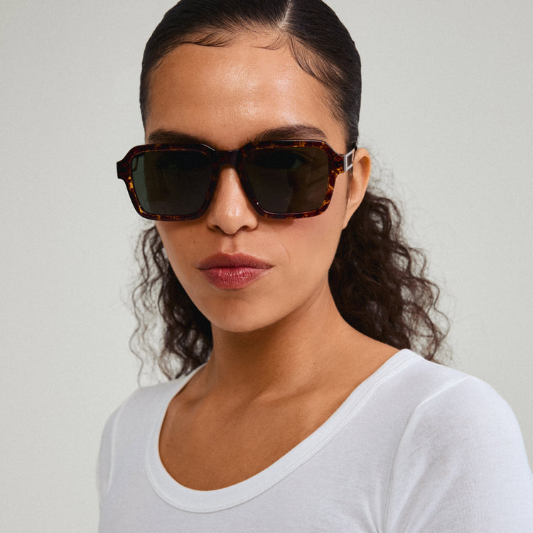Pilgrim ADDILYN sunglasses tortoise brown/gold