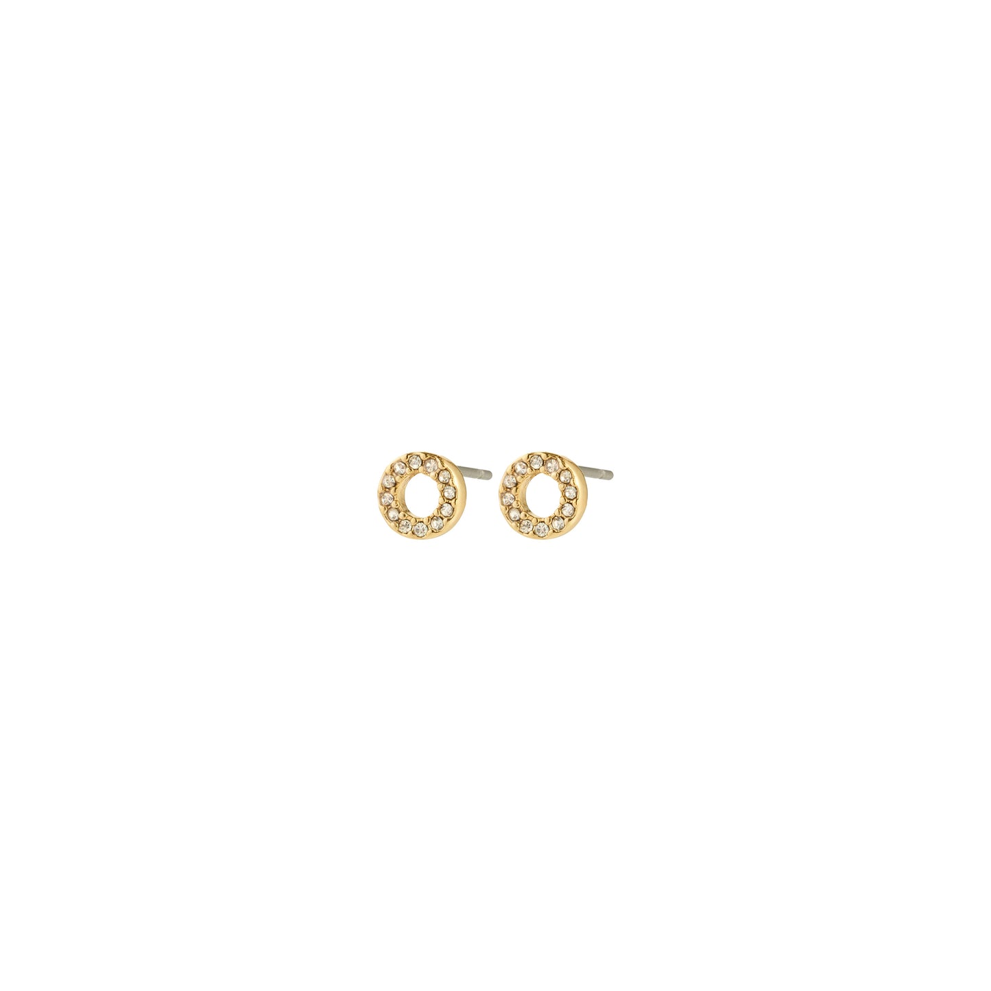 Pilgrim HARLAN gift set, necklace & earrings, gold-plated