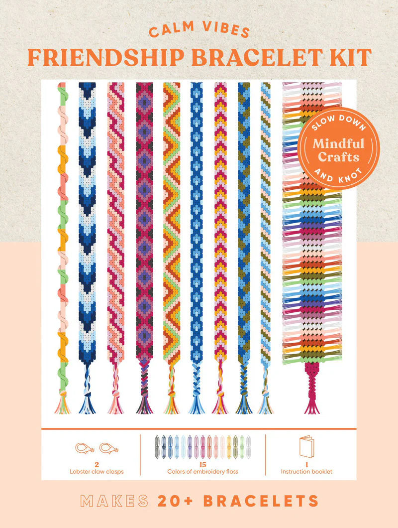 Calm Vibes Friendship Bracelet Kit
