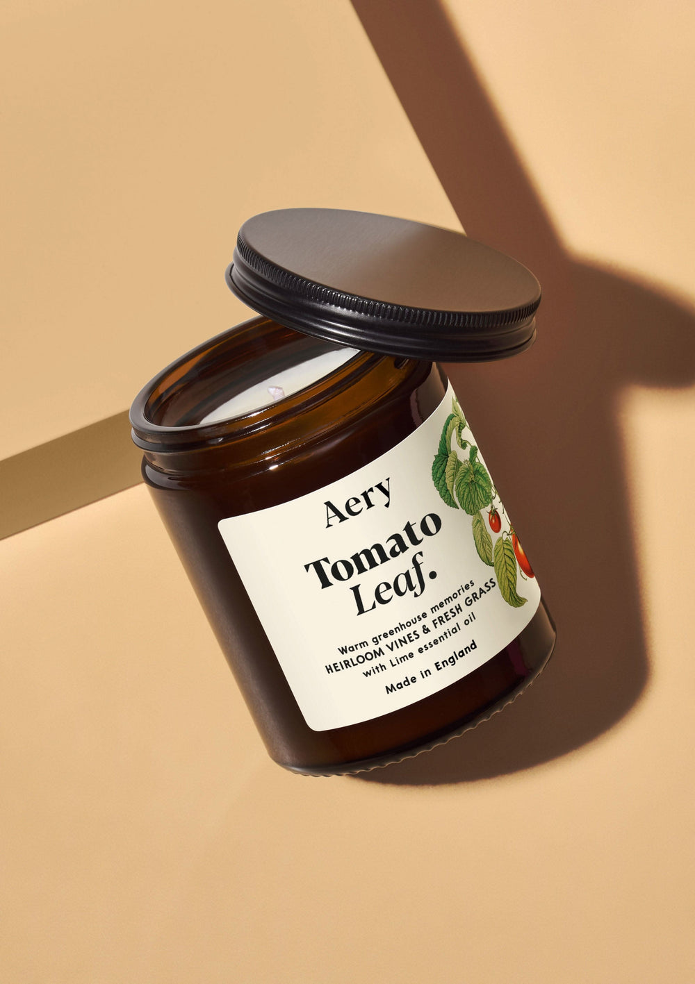 Aery Tomato Leaf Scented 140g Jar Candle - Heirloom